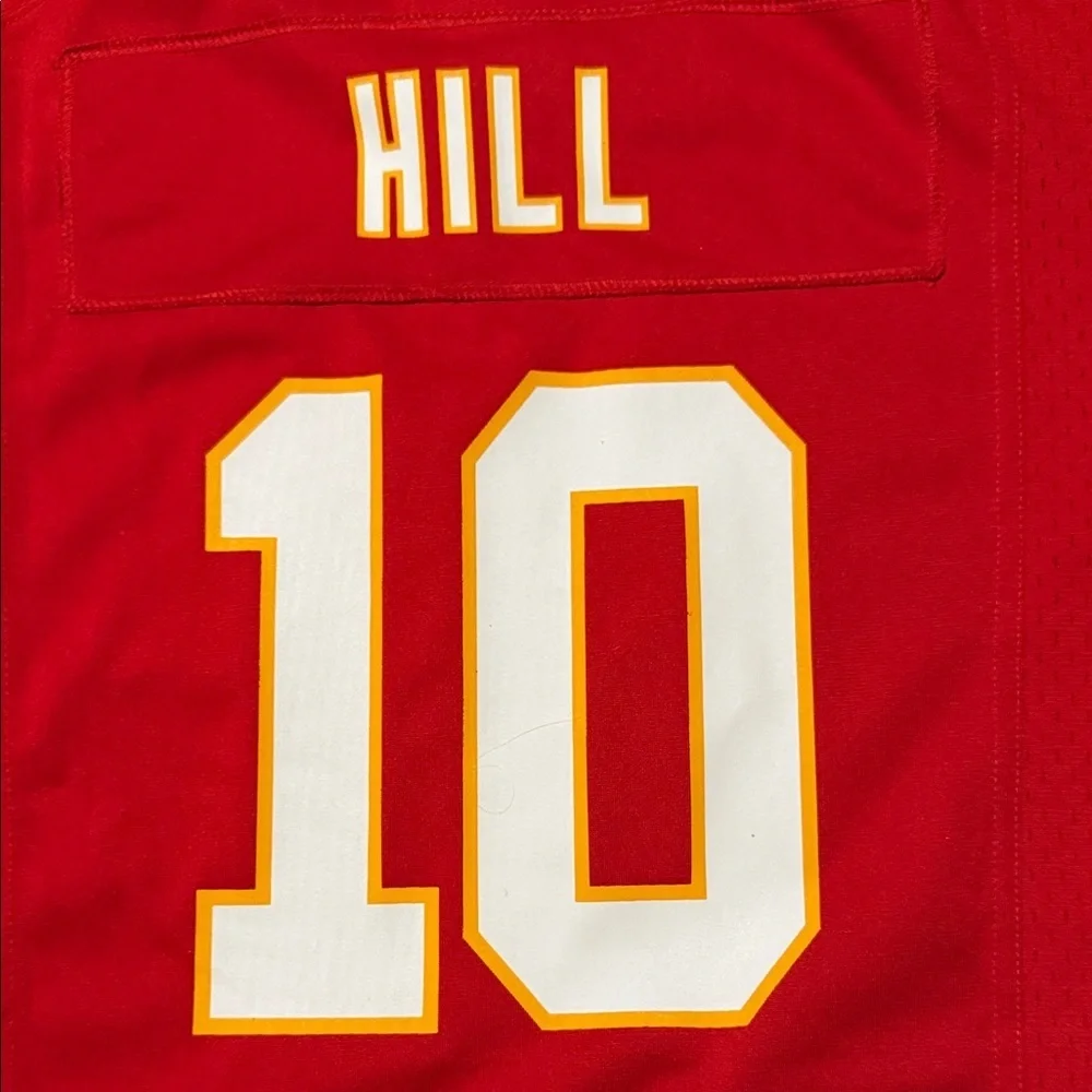 Nike NFL Kids Kansas City Chiefs Football Jersey #10 Tyreek Hill